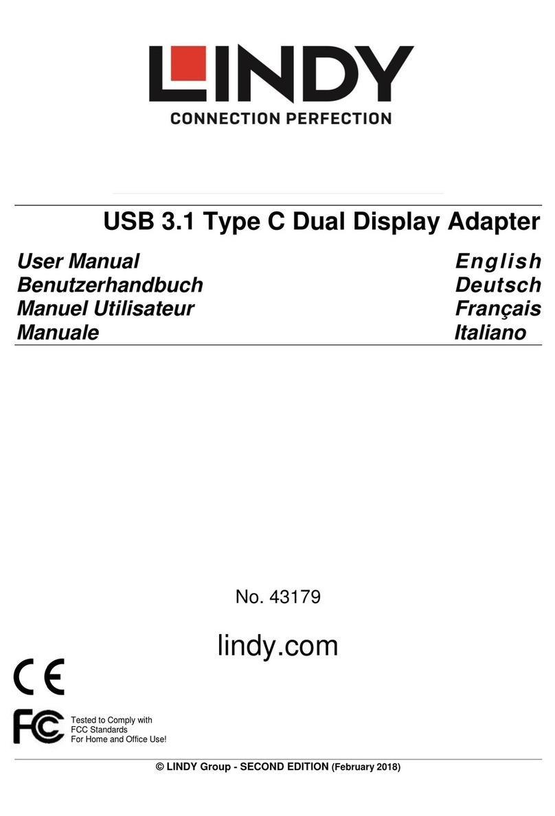 Lindy 43179 user manual