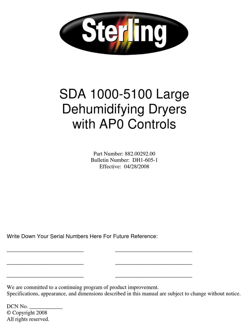 Sterling SDA 1000-5100 Series User manual