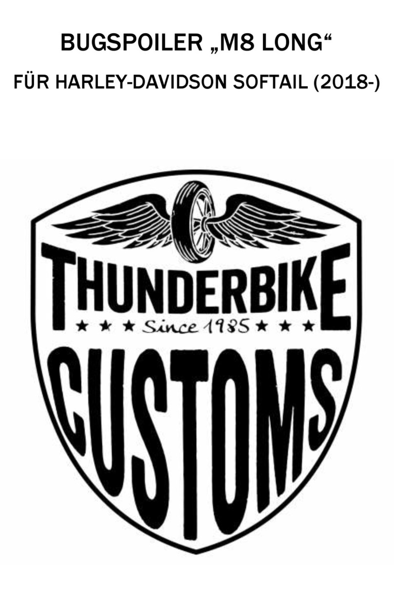 Thunderbike M8 LONG User manual