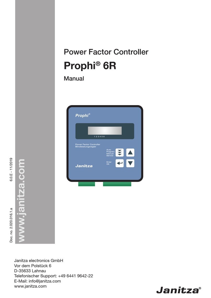 janitza Prophi 6R User manual