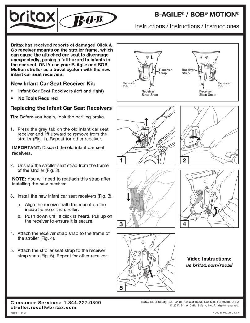 Britax BOB MOTION S888600 User manual