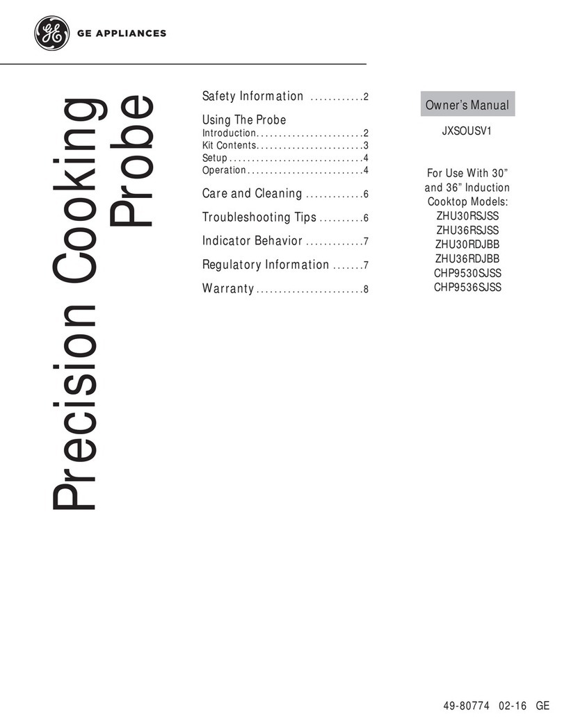 GE JXSOUSV1 User manual