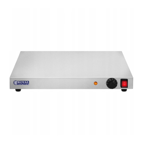Royal Catering RCHP-250E user manual Royal Catering RCHP-250E user manual
