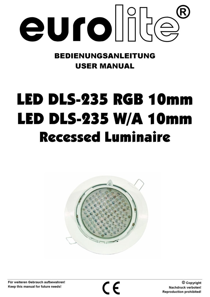 EuroLite LED DLS-235 RGB 10mm user manual