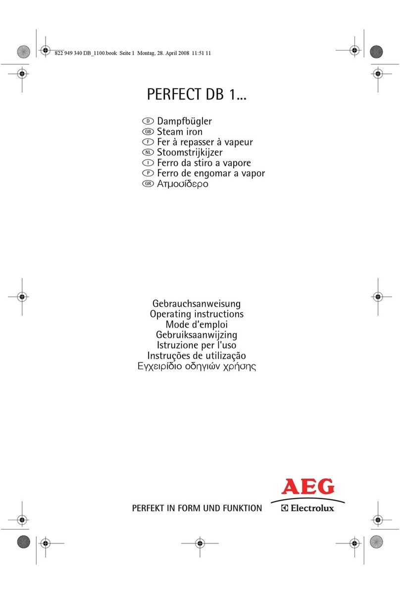 AEG Electrolux PERFECT DB 1 Series User manual AEG Electrolux PERFECT DB 1 Series User manual