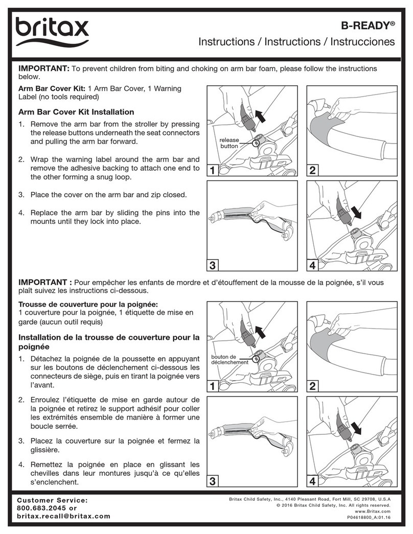 Britax B-READY U281772 User manual
