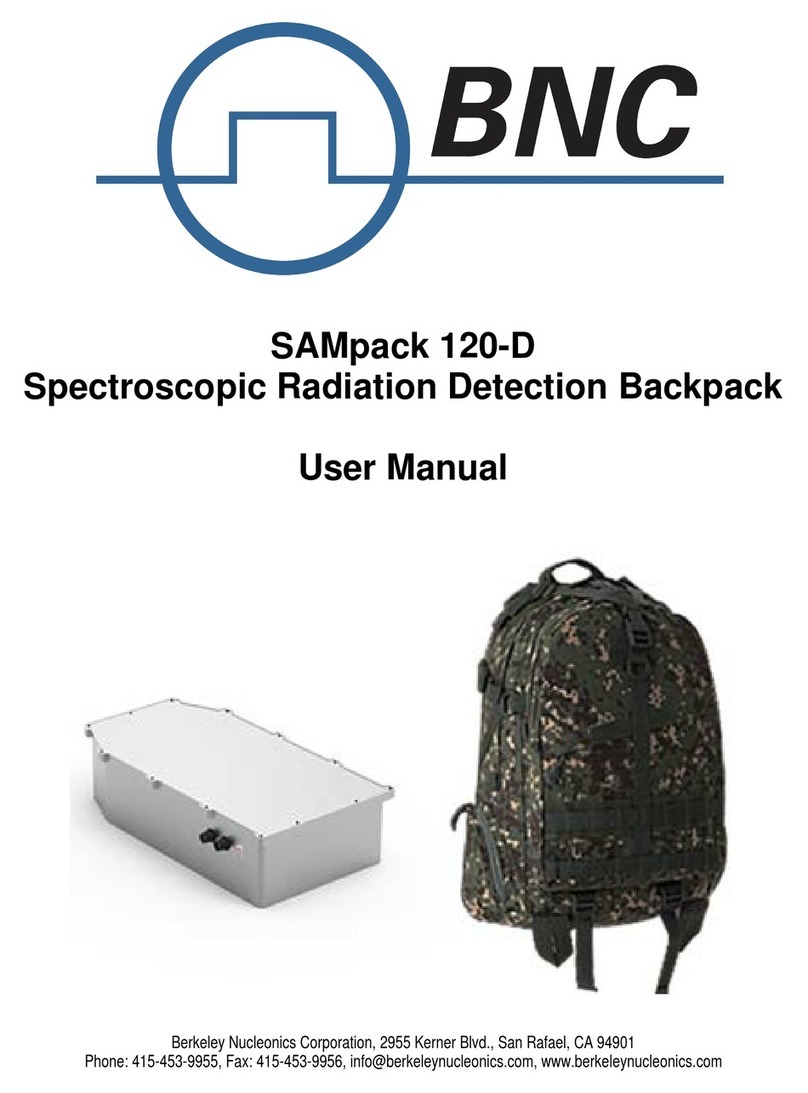 BNC SAMpack 120-D user manual