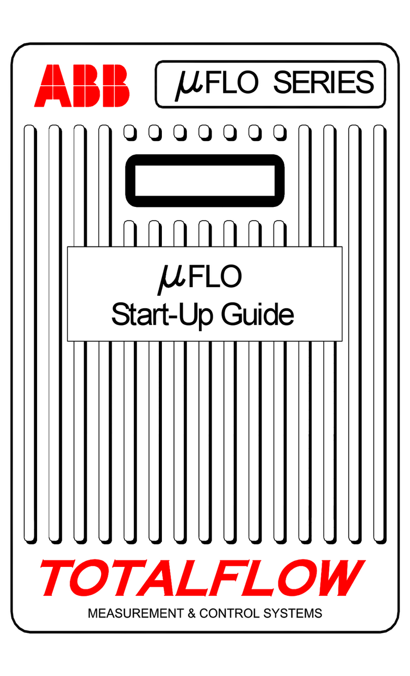 ABB Totalflow mflo Series User guide