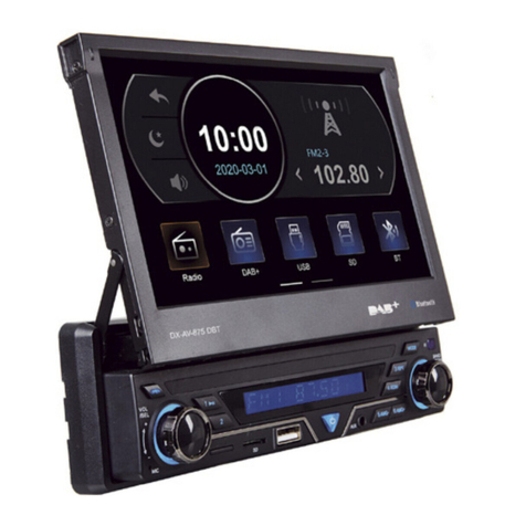 NORAUTO DX AV-875 DBT manual