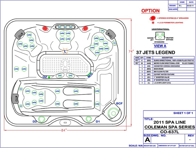 Coleman 37 jets legend owner's manual