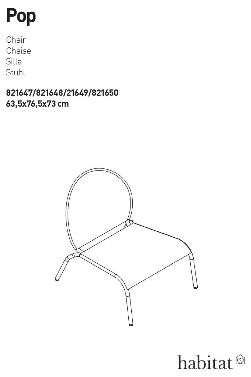 Habitat Pop 21647 User manual Habitat Pop 21647 User manual