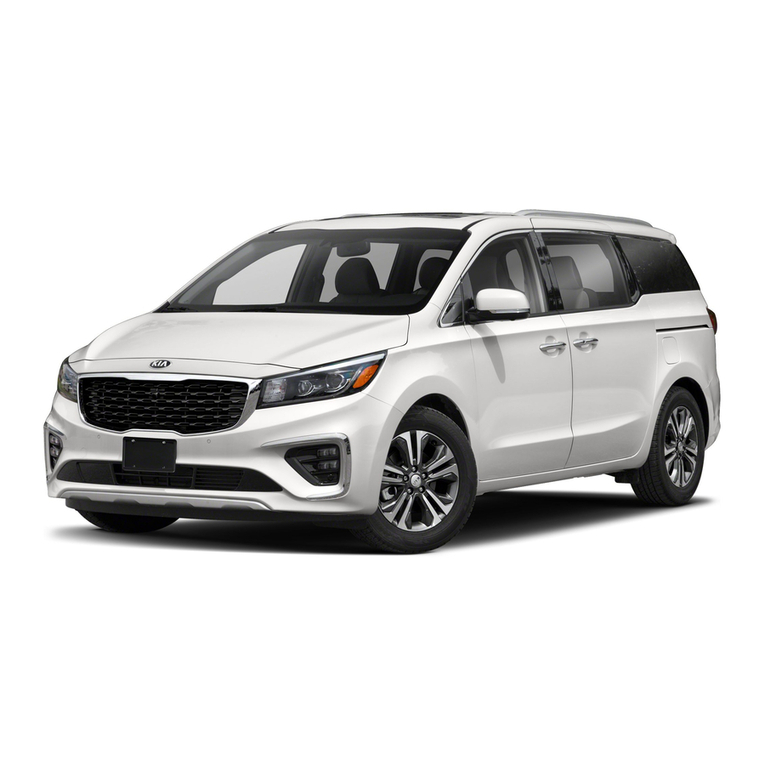 Kia SEDONA 2020 User manual