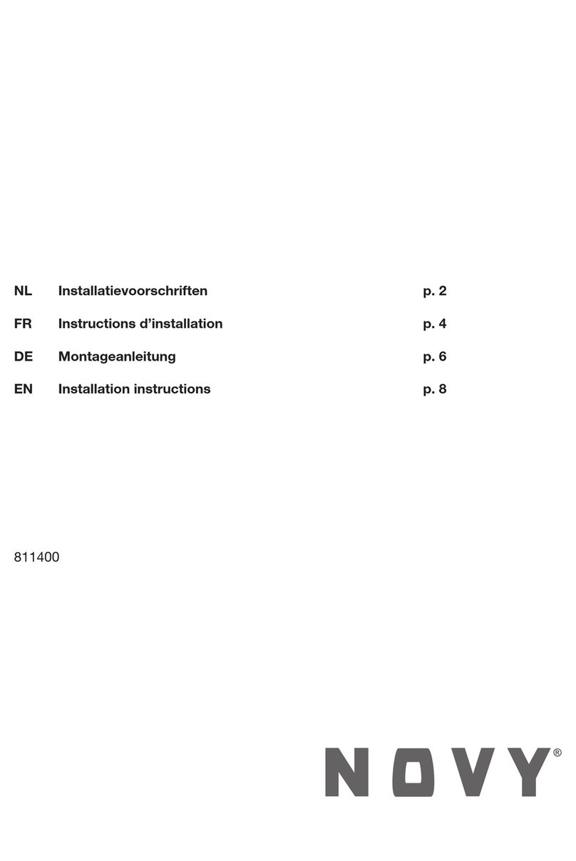 Novy 811400 User manual