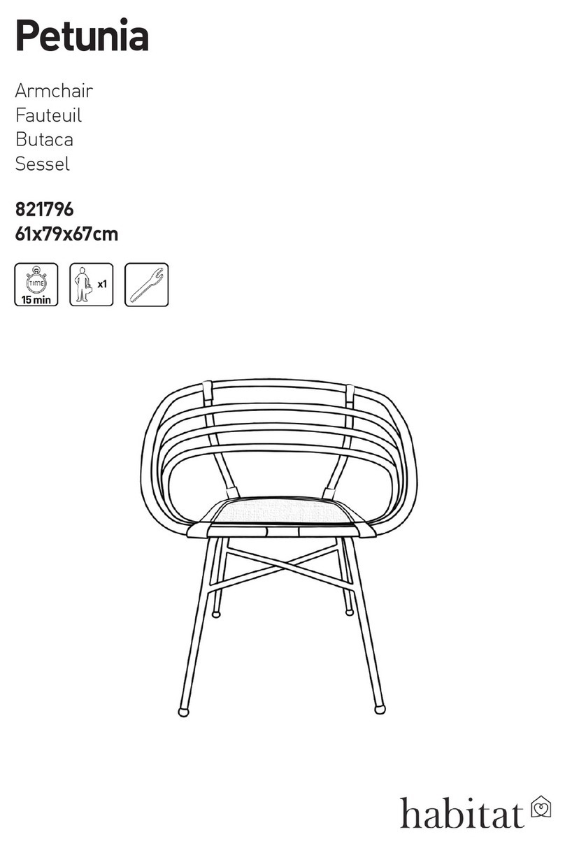 Habitat Petunia 821796 User manual