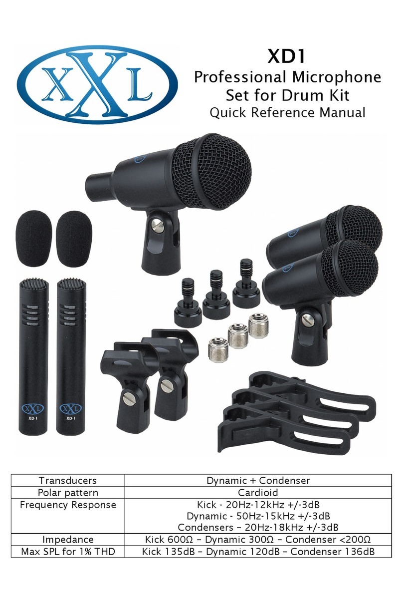 XXL XD1 Quick reference manual