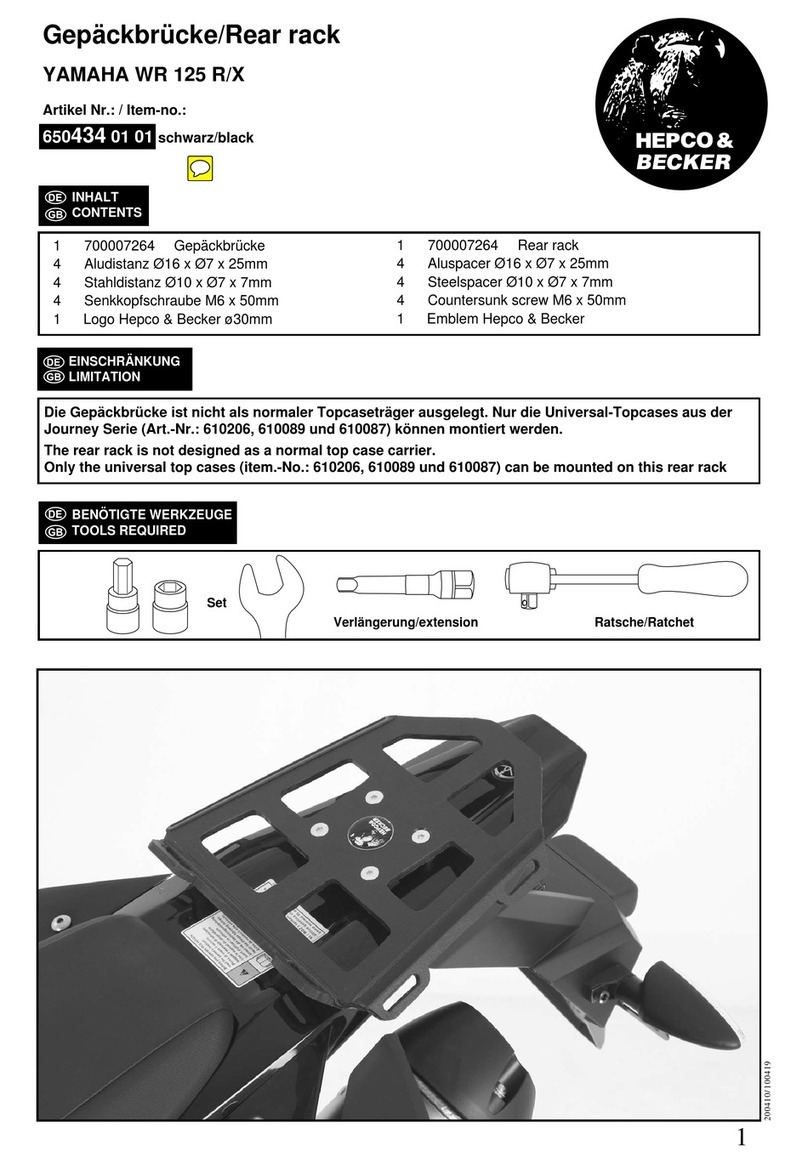 hepco & becker 650434 01 01 Assembly instructions