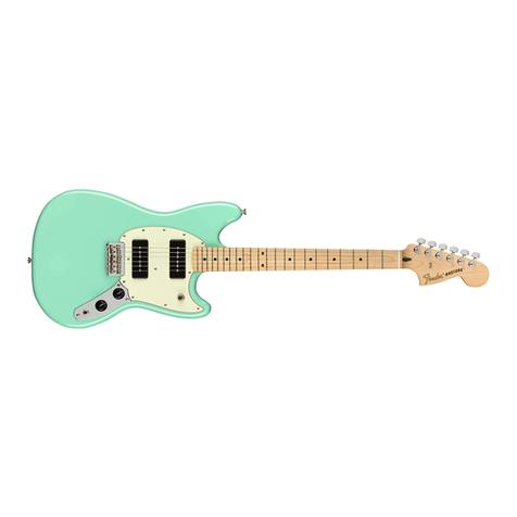 Fender Mustang Bass Basic instructions