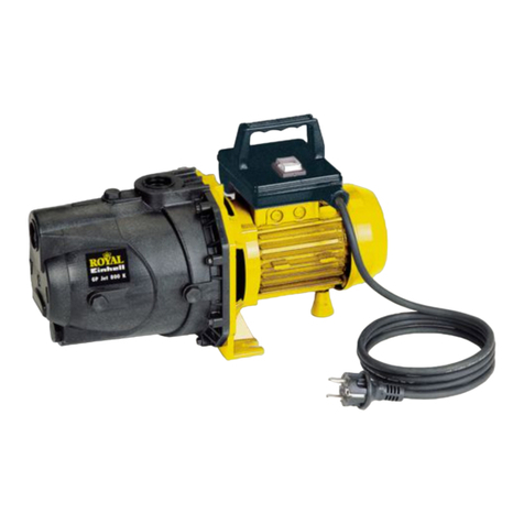 EINHELL GP JET800 NIRO Operation manual