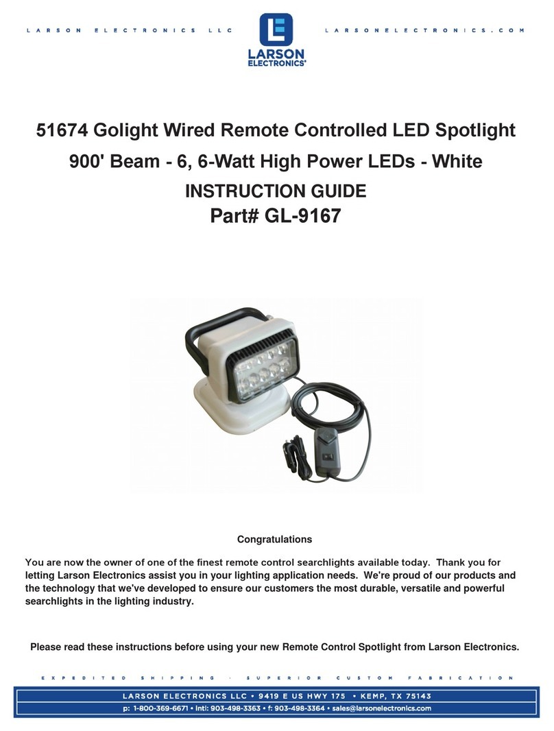 Larson Electronics Golight 51674 Manual