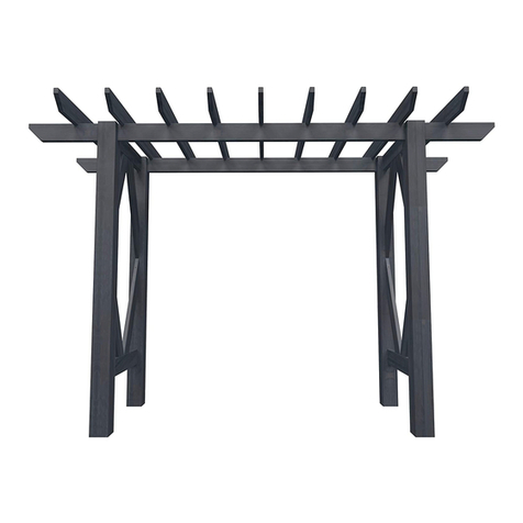 New England Arbors Summerwood Craftsman Arbor VA68895 Assembly guide New England Arbors Summerwood Craftsman Arbor VA68895 Assembly guide