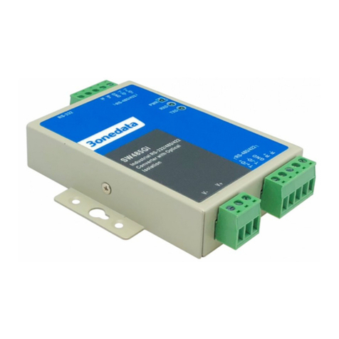 3One data SW 485GI user manual