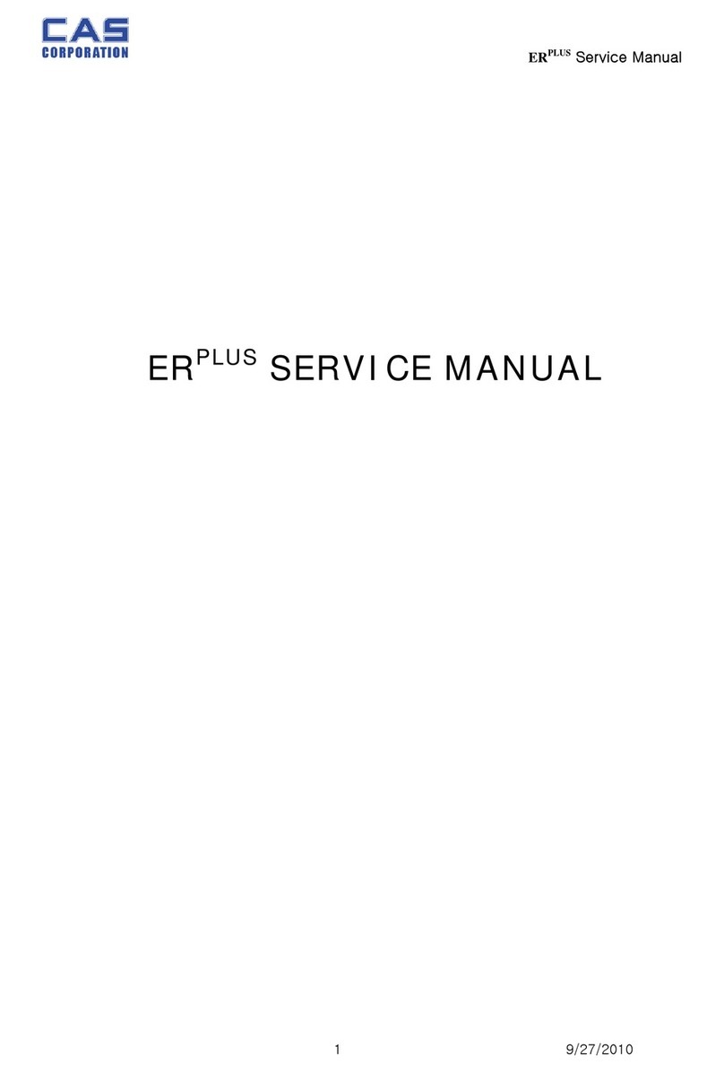 CAS Corporation ER PLUS Series Service manual