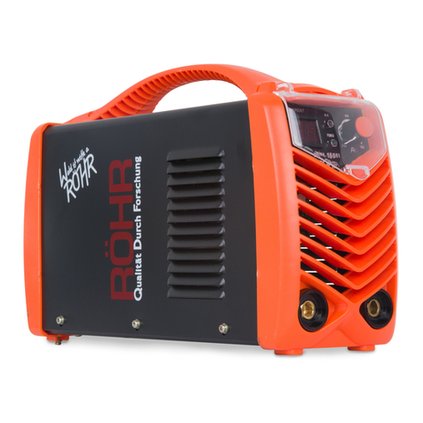 Rohr MMA-160FI Operation manual