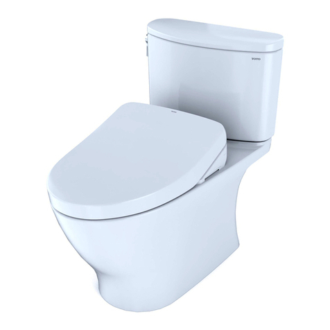 Toto WASHLET+ NEXUS 1G S550E MW4423056CUFGA 01... User manual
