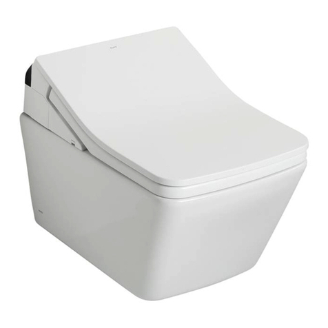 Toto WASHLET+ SX CWT4494049CMFGA MS Series installation guide Toto WASHLET+ SX CWT4494049CMFGA MS Series installation guide