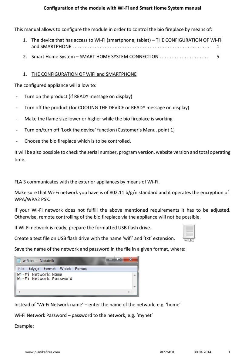 Planika FKE-0683 Instruction sheet Planika FKE-0683 Instruction sheet