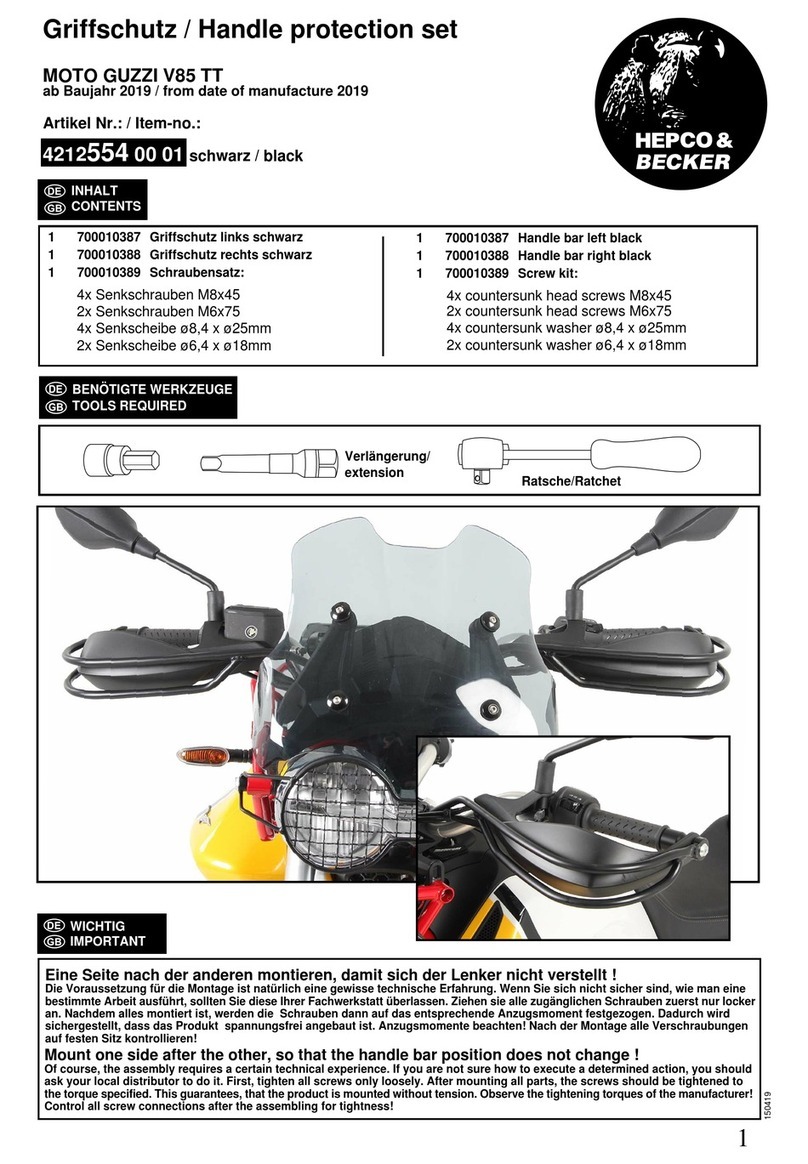 hepco & becker 4212554 00 01 User manual