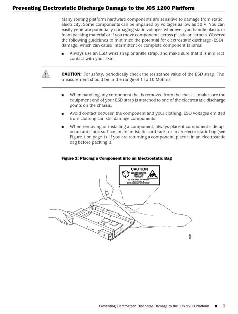 Juniper JCS 1200 User manual