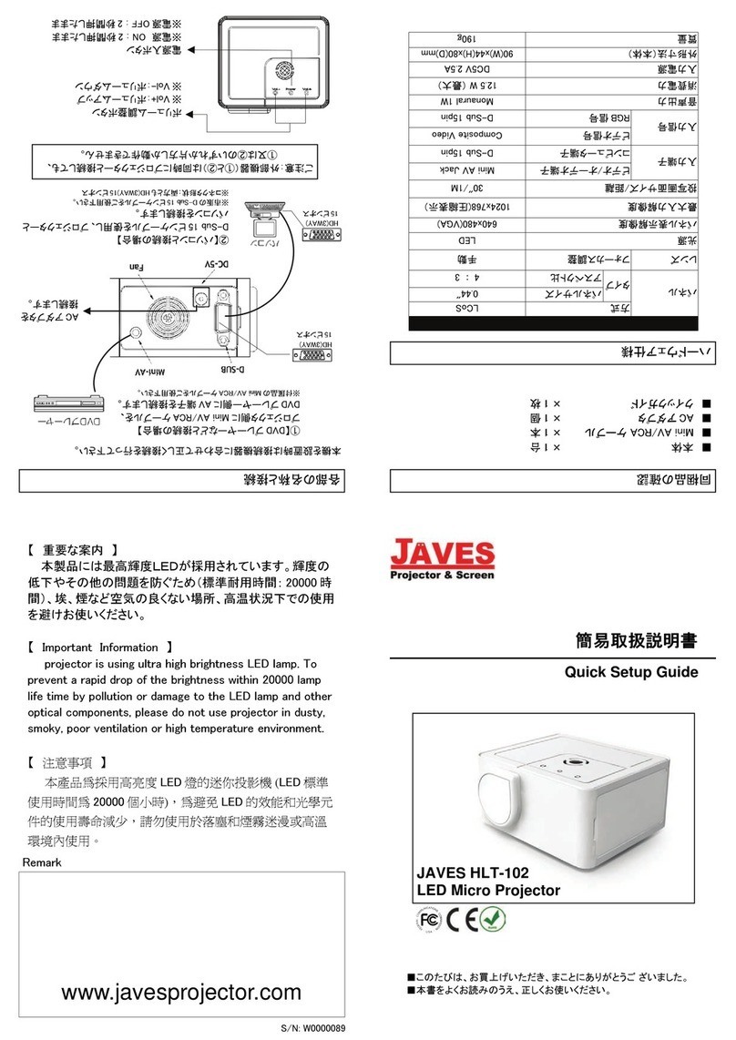 Javes HLT-102 User manual