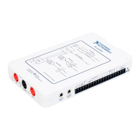 National Instruments myDAQ 195509D-01L User manual