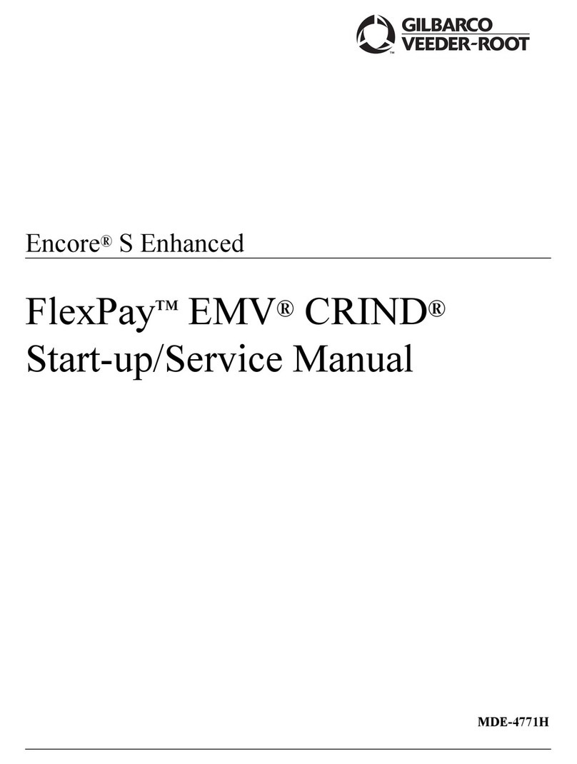 Gilbarco Veeder-Root Encore S Enhanced FlexPay EMV... Start-up/Service Manual