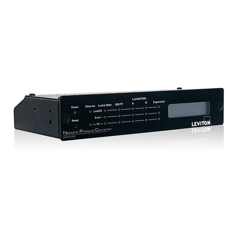 Leviton NP00G User manual