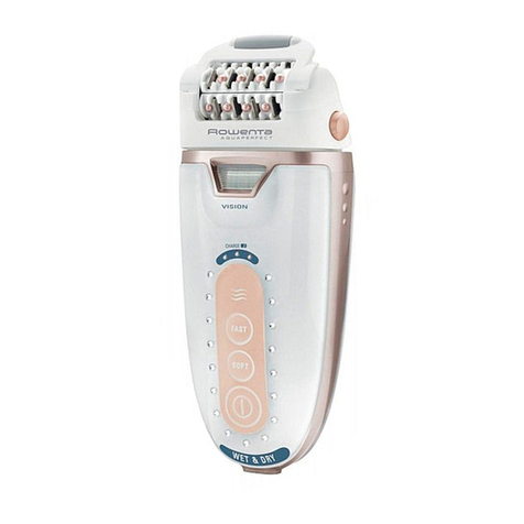 Rowenta AQUAPERFECT SWAROVSKI EP9134E0 User manual