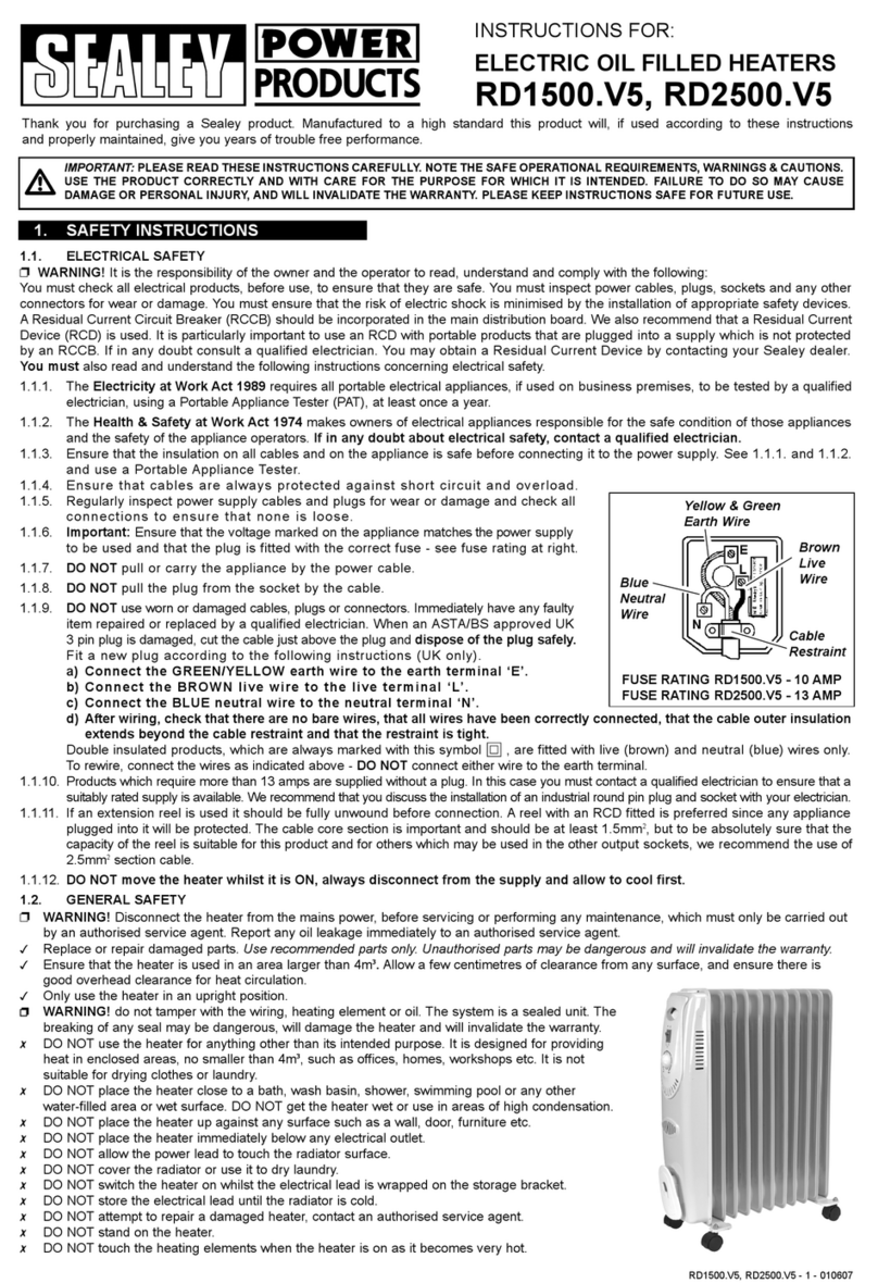 Sealey RD1500.V5 instructions