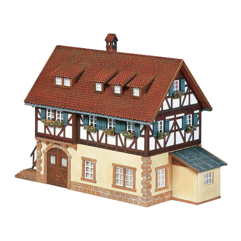 Faller HALF-TIMBERED HOUSE User manual