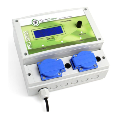 TechGrow Humi Dual Pro Series User manual
