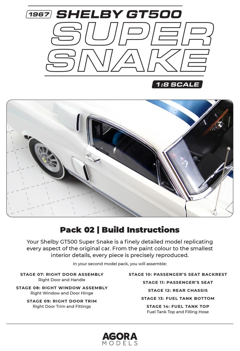 Agora SHELBY SUPER SNAKE Build instructions