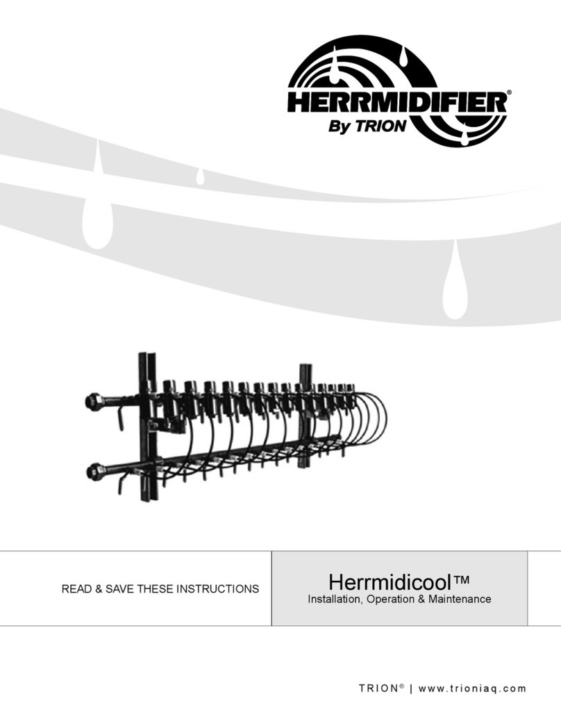 Trion HERRMIDIFIER Herrmidicool Instruction manual