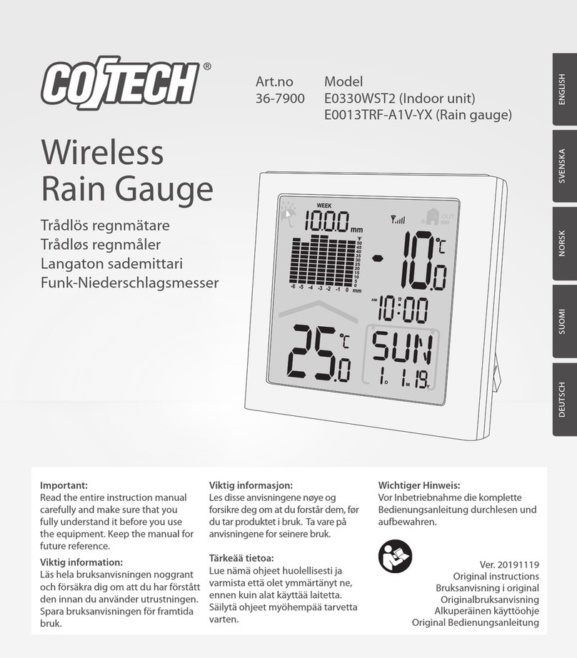 CO/Tech E0013TRF-A1V-YX User manual