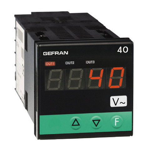 gefran 40A 48 User manual