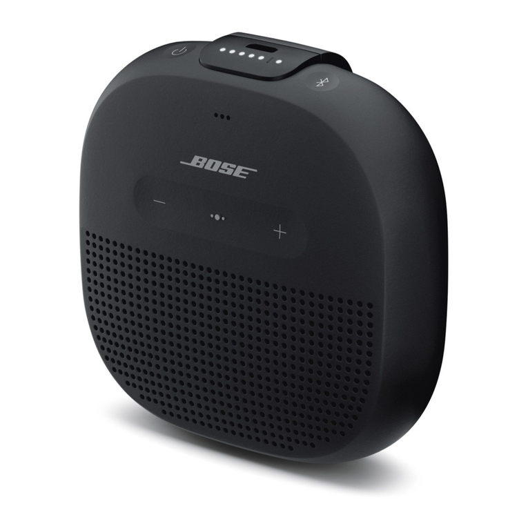 Bose SOUNDLINK MICRO Installation guide Bose SOUNDLINK MICRO Installation guide