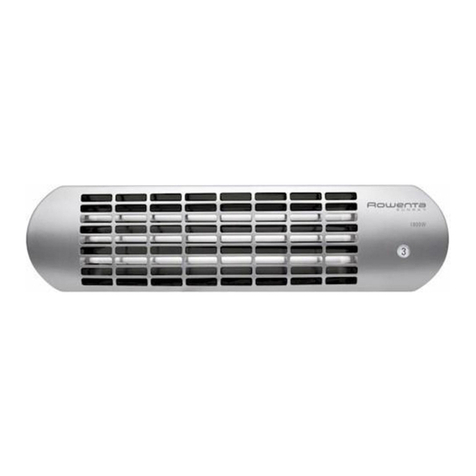 Rowenta SUNRAY IR3020 User manual