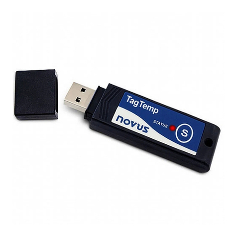 Novus TagTemp-Stick User manual Novus TagTemp-Stick User manual