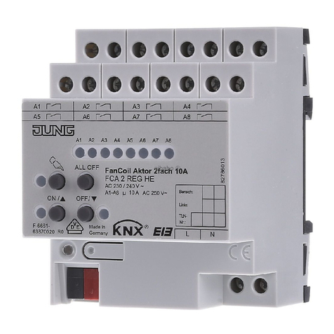 Jung FCA 2 REGHE User manual