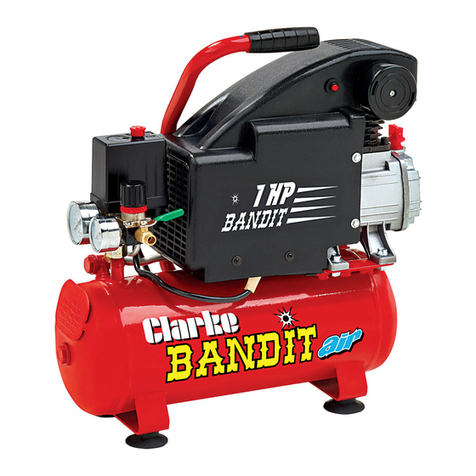 Clarke BANDIT IV Operation & maintenance instructions