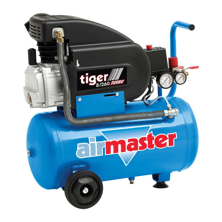airmaster TIGER 8/260 Operation & maintenance instructions